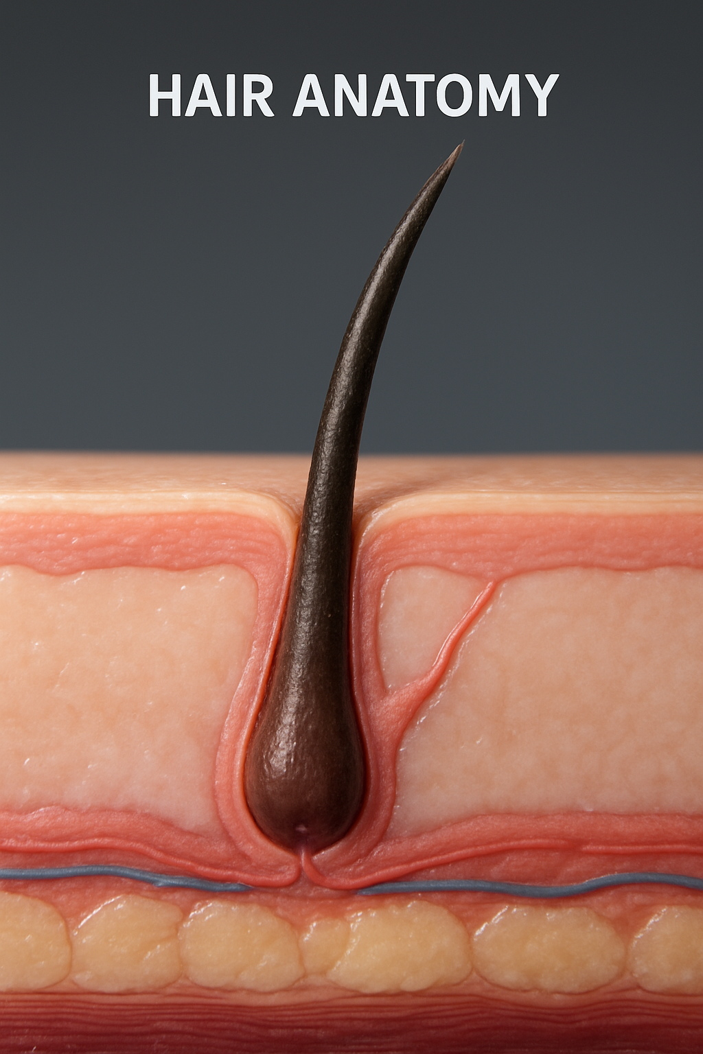 Understanding the basics of the Hair Anatomy. What really goes on beneath the scalp?